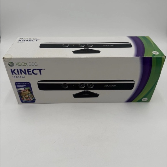 Microsoft Xbox 360 Kinect Sensor 7pcLOT w/ KINECT ADVENTURES
